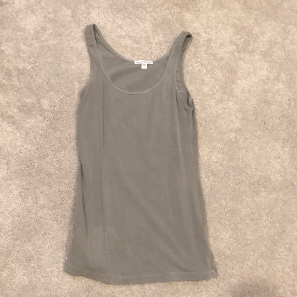 James Perse Greyish Tank like new size 2